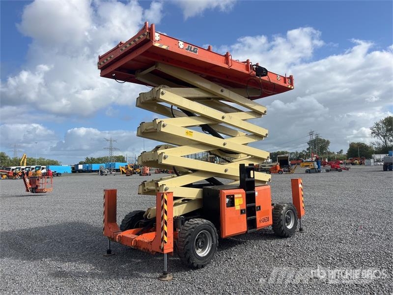 JLG 530LRT 4x4 Diesel Scissor Lift Šķerveida pacēlāji
