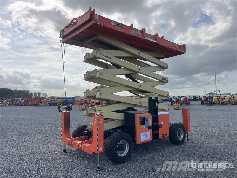 JLG 530LRT 4x4 Diesel Scissor Lift Šķerveida pacēlāji