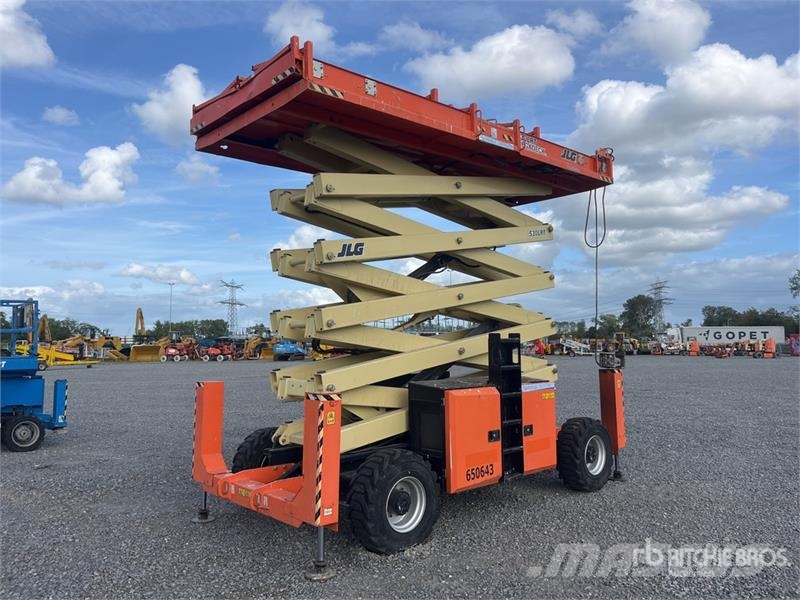 JLG 530LRT 4x4 Diesel Scissor Lift Šķerveida pacēlāji