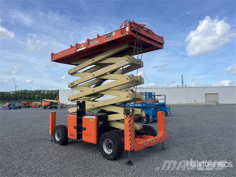 JLG 530LRT 4x4 Diesel Scissor Lift Šķerveida pacēlāji