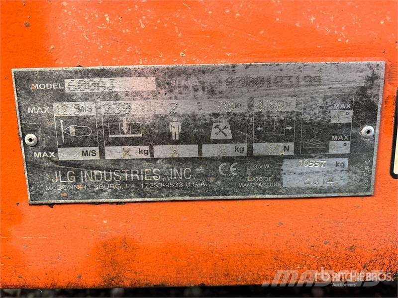 JLG 600AJ 4WD Diesel Telescopic Boom Lift Teleskopske dvižne ploščadi