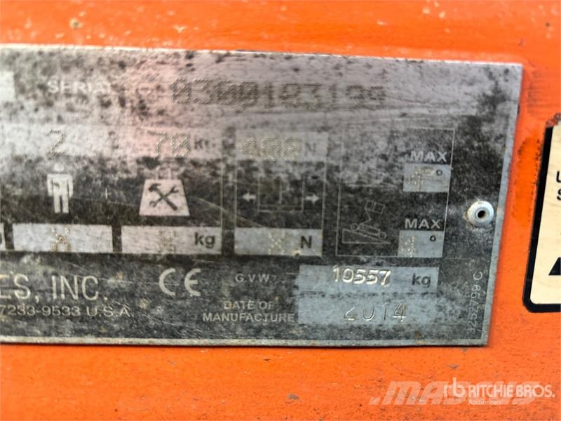 JLG 600AJ 4WD Diesel Telescopic Boom Lift Teleskopske dvižne ploščadi