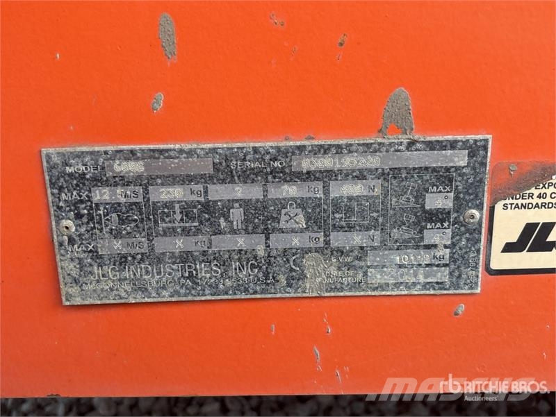 JLG 600S 4WD Diesel Telescopic Boom Lift Teleskopske dvižne ploščadi
