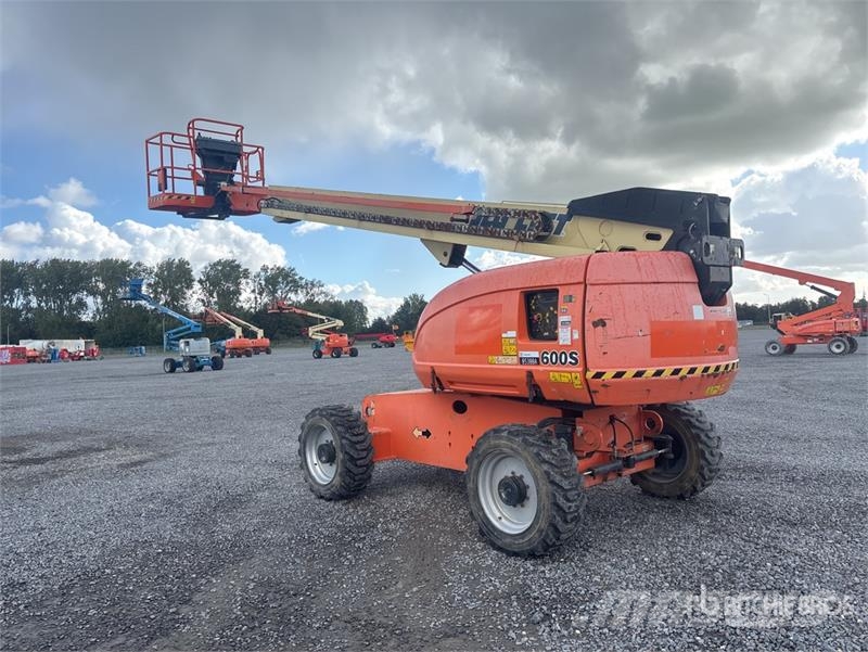 JLG 600S 4WD Diesel Telescopic Boom Lift Teleskopik personel platformları