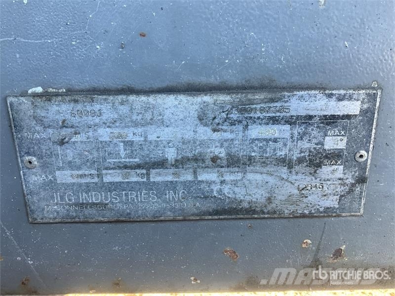 JLG 600SJ 4WD Diesel Telescopic Boom Lift Teleskoop poomtõstukid