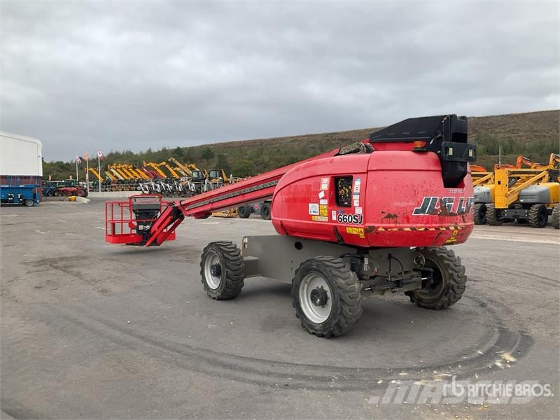JLG 660SJ 2WD Diesel Articulating Boom Lift Gelenkteleskoparbeitsbühnen