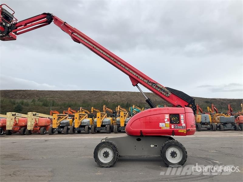 JLG 660SJ 2WD Diesel Articulating Boom Lift Gelenkteleskoparbeitsbühnen
