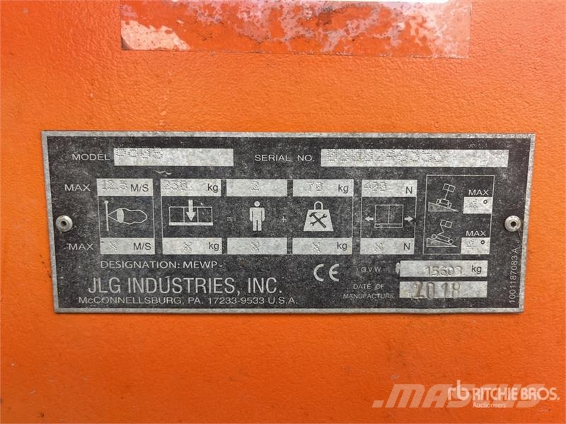 JLG 680S 4WD Diesel Telescopic Boom Lift Telescoophoogwerkers
