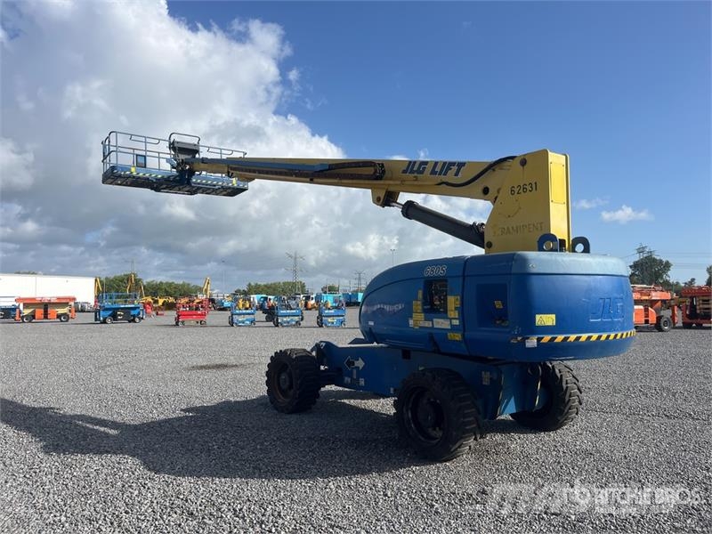 JLG 680S 4WD Diesel Telescopic Boom Lift Teleskopiskie pacēlāji