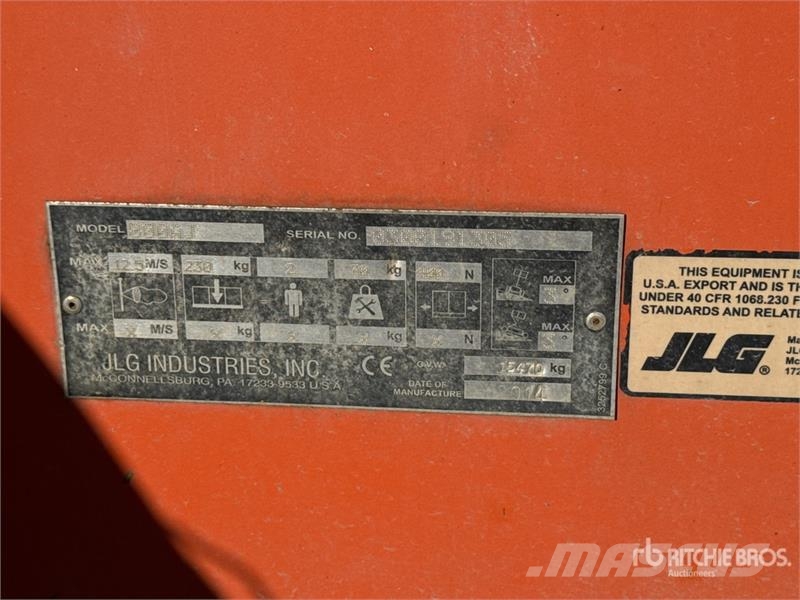 JLG 800 AJ 4WD Diesel Nacelle Articulee Articulating B Knikarmhoogwerkers