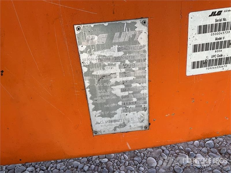 JLG 800 AJ 4WD Diesel Articulating Boom Lift Zglobne dvižne ploščadi