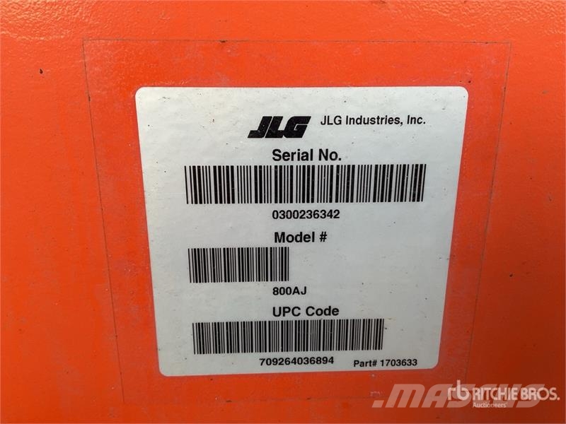 JLG 800 AJ 4WD Diesel Articulating Boom Lift Articulated boom lifts