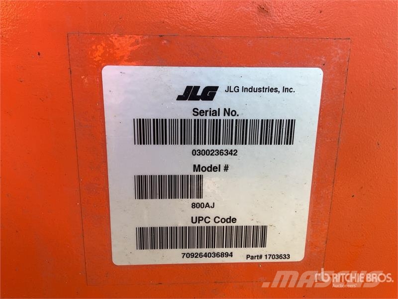 JLG 800AJ Telescopic Boom Lift Teleskopske podizne platforme