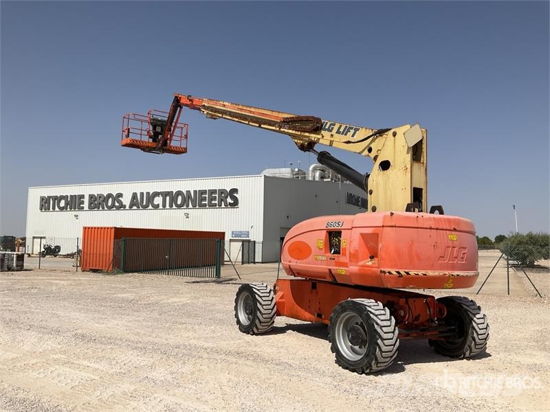 JLG 860SJ 4WD Diesel Telescopic Boom Lift رافعات سلة تلسكوبية