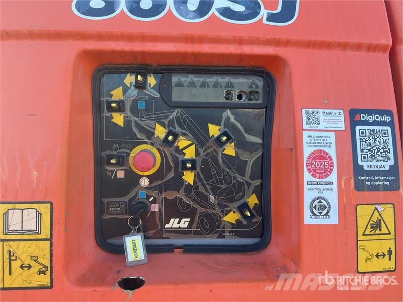 JLG 860SJ 4WD Diesel Telescopic Boom Lift Teleskopske dvižne ploščadi