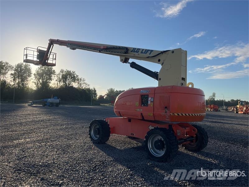 JLG 860SJ 4WD Diesel Telescopic Boom Lift Teleskopske dvižne ploščadi