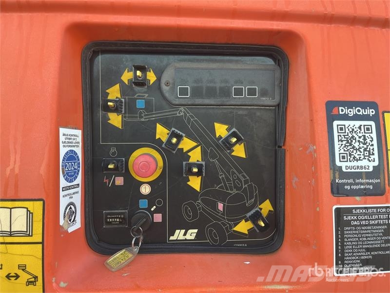 JLG 860SJ 4WD Diesel Telescopic Boom Lift رافعات سلة تلسكوبية