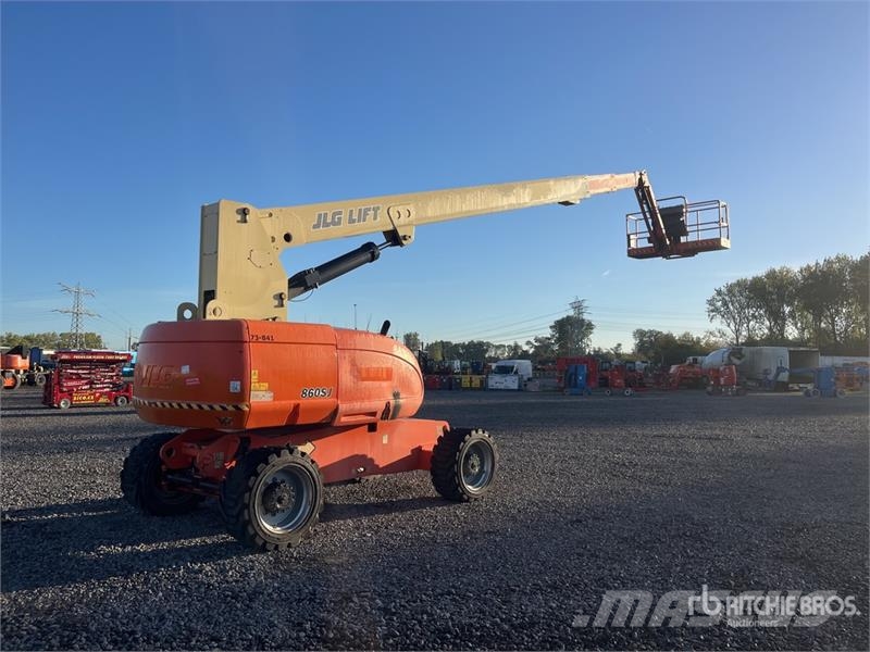 JLG 860SJ 4WD Diesel Telescopic Boom Lift Teleskopske dvižne ploščadi