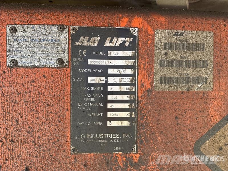 JLG M600JP 4WD Electric Telescopic Boom Lift (Inoperab Teleskopske dvižne ploščadi