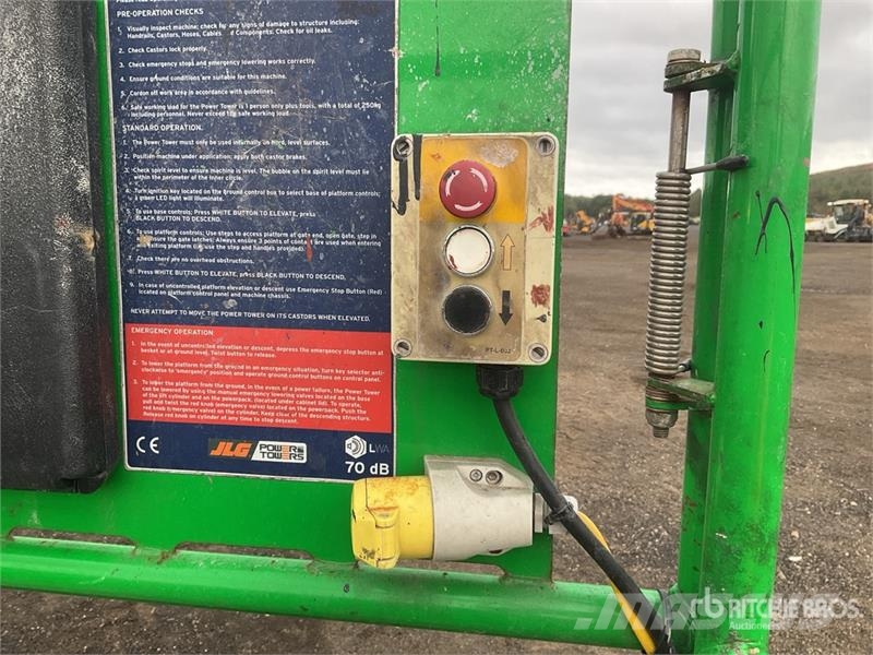 JLG Power Tower Electric Scissor Lift Makazaste platforme