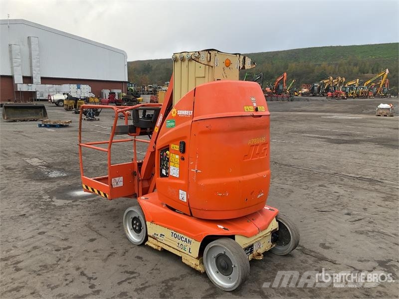 JLG Toucan 10E 2WD Electric Telescopic Boom Lift Nacelles télescopiques