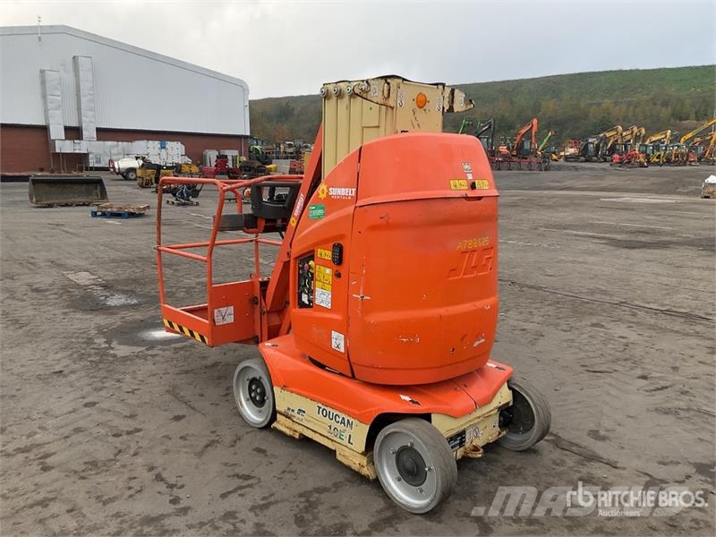 JLG Toucan 10E 2WD Electric Telescopic Boom Lift Nacelles télescopiques