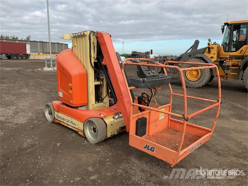 JLG Toucan 12e Plus Vertical Mast Lift رافعات السارية الرأسية