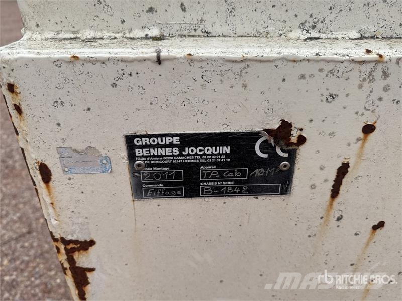 Jocquin Benne Ampliroll Truck Dump Body شاحنات قلابة