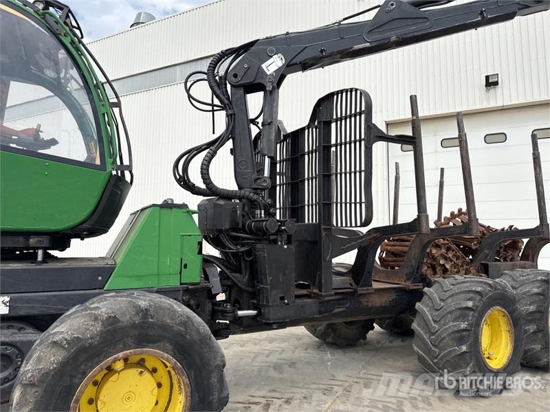 John Deere 1210E 8x8 Porteur Forestier 8x8 Log Forwarder Forvarderi