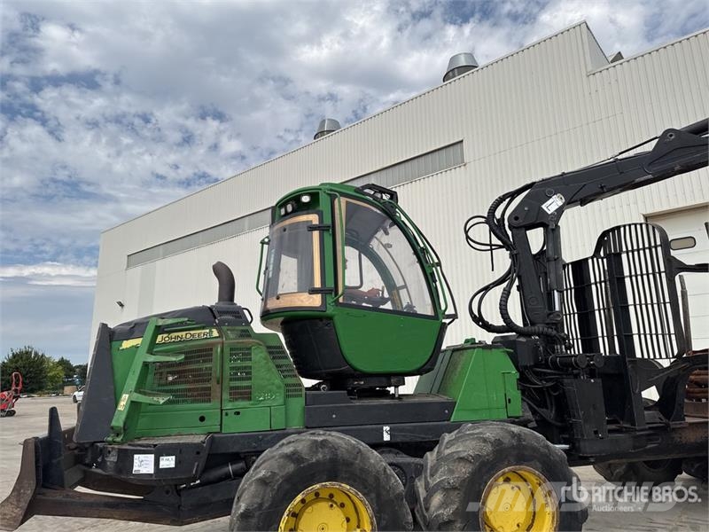 John Deere 1210E 8x8 Porteur Forestier 8x8 Log Forwarder Forvarderi