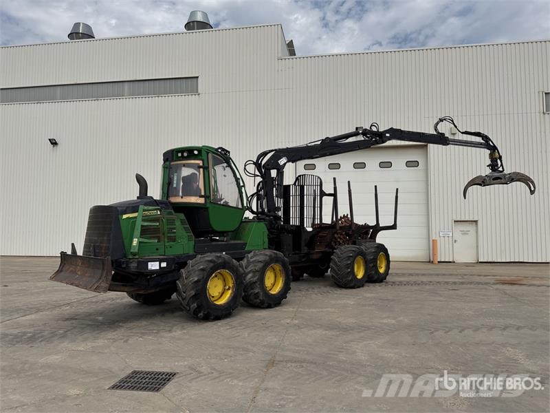 John Deere 1210E 8x8 Porteur Forestier 8x8 Log Forwarder Forvarderi