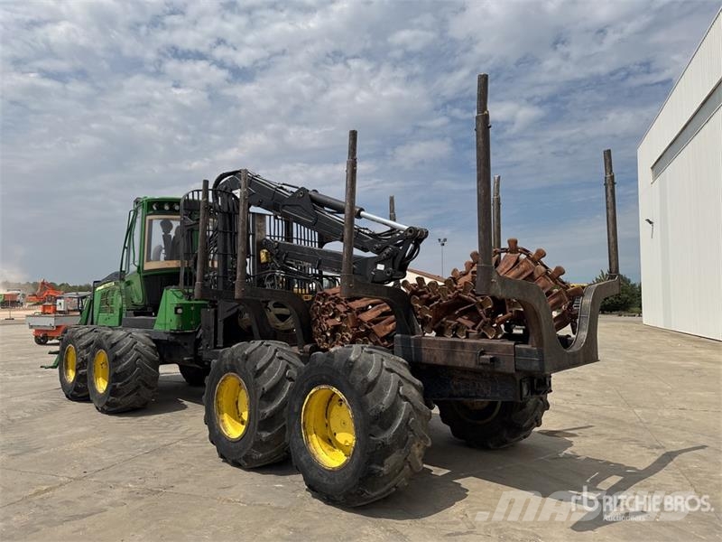 John Deere 1210E 8x8 Porteur Forestier 8x8 Log Forwarder Forvarderi