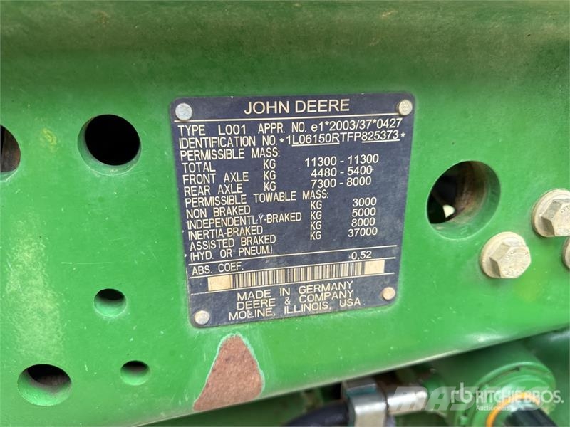 John Deere 6150R Traktory