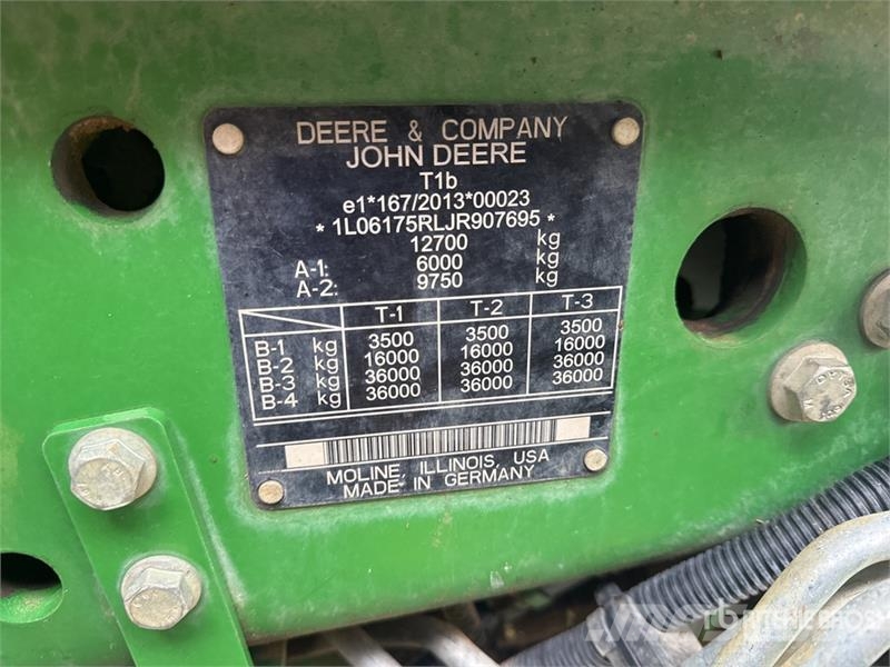 John Deere 6175R Autopower 4x4 Tracteur Agricole 4WD Tractor Tratores Agrícolas usados