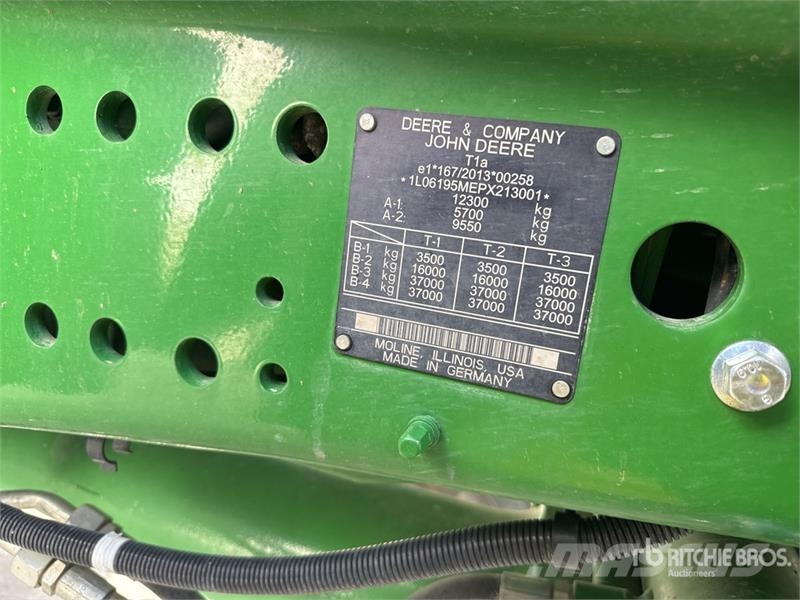 John Deere 6195M 4x4 Tracteur Agricole 4WD Tractor Tractors