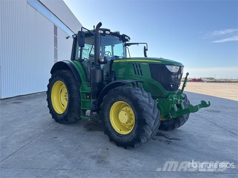 John Deere 6195M 4x4 Tracteur Agricole 4WD Tractor Tratores Agrícolas usados