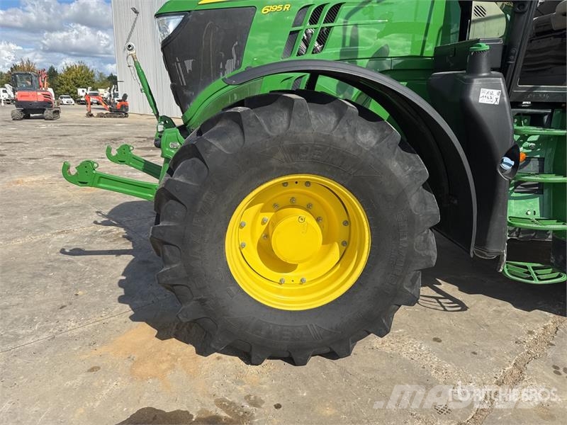 John Deere 6195R 4x4 Tracteur Agricole Direct Drive 4WD Tract Traktory