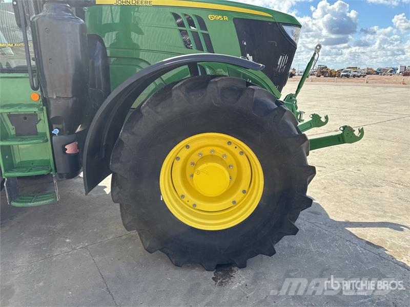 John Deere 6195R 4x4 Tracteur Agricole Direct Drive 4WD Tract Traktory