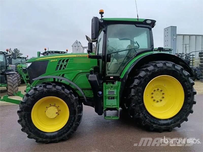 John Deere 6195R 4x4 Tracteur Agricole Autopower 4WD Tractor Tractors
