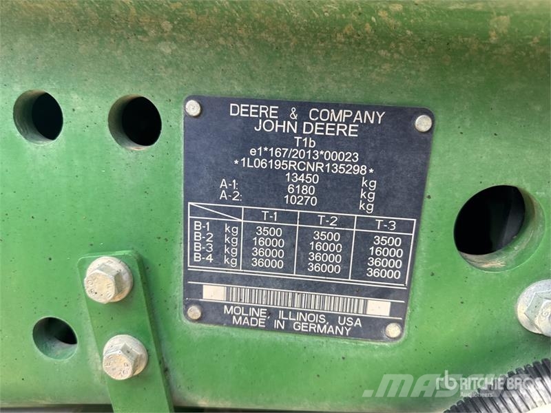 John Deere 6195R Autopower 4x4 Tracteur Agricole 4WD Tractor Tracteur
