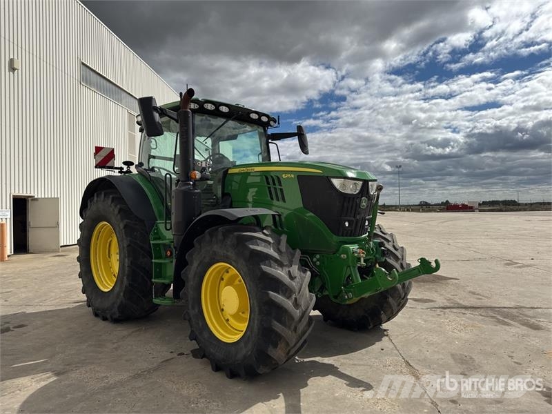 John Deere 6215R 4x4 Tracteur Agricole Autopower Command Pro Traktory