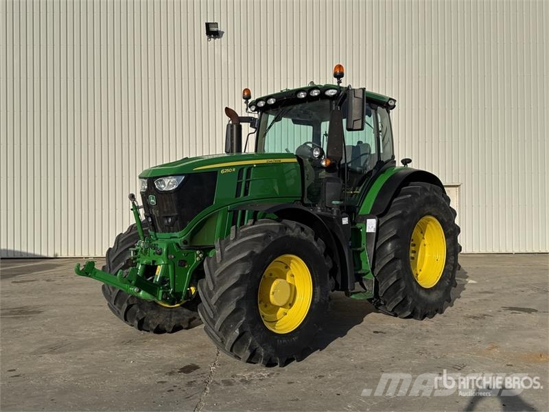 John Deere 6250R Premium Auto Power 4x4 Tracteur Agricole 4WD Traktory