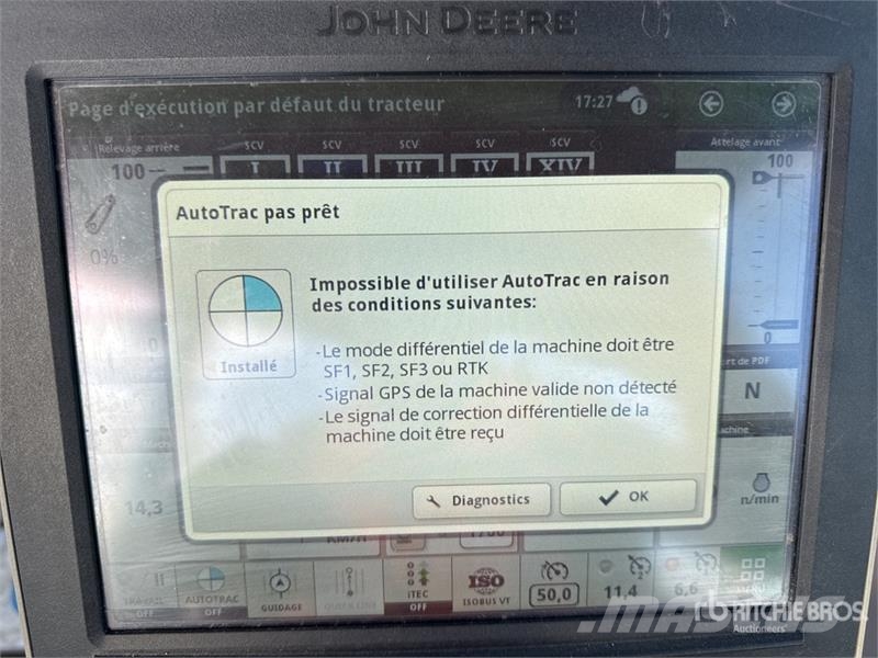 John Deere 6250R Premium Auto Power 4x4 Tracteur Agricole 4WD Traktory