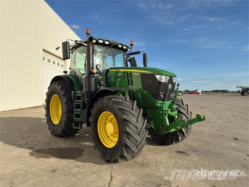 John Deere 6250R Premium Auto Power 4x4 Tracteur Agricole 4WD Traktory