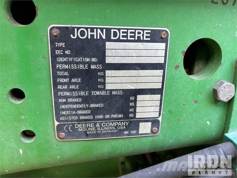 John Deere 7430 4WD Tractor Трактори