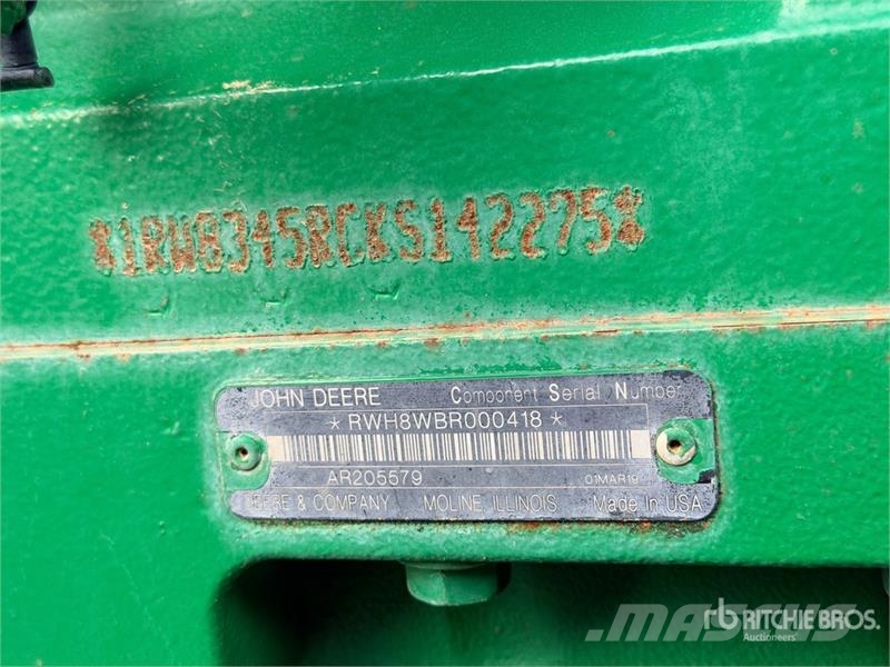 John Deere 8345R Traktorer