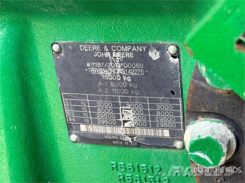 John Deere 8345R Traktorer