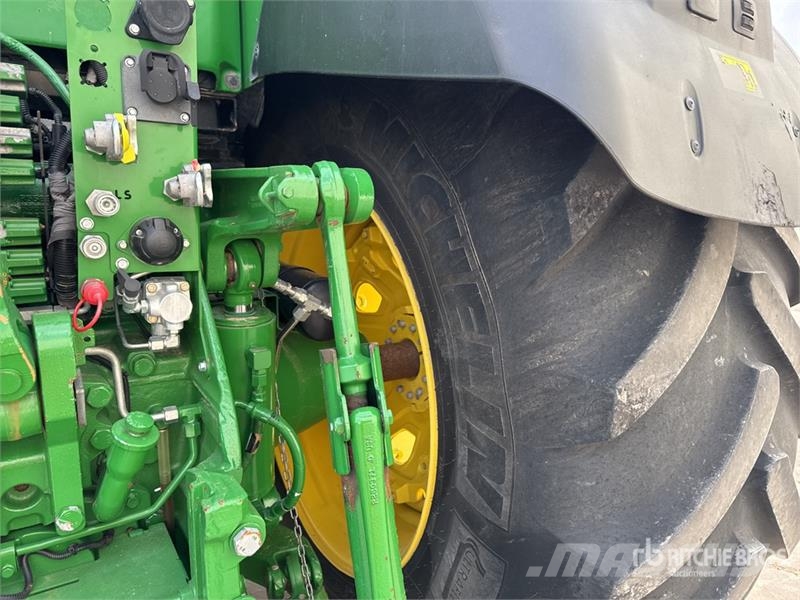 John Deere 8370R 4x4 Tracteur Agricole E23, Autotrac 4WD Trac Tractors