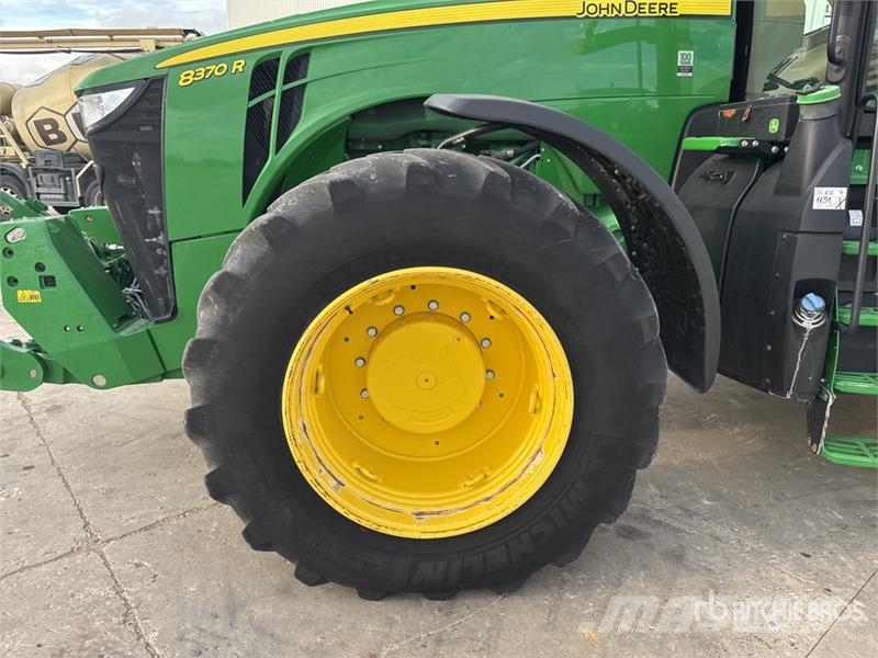 John Deere 8370R 4x4 Tracteur Agricole E23, Autotrac 4WD Trac Tractors
