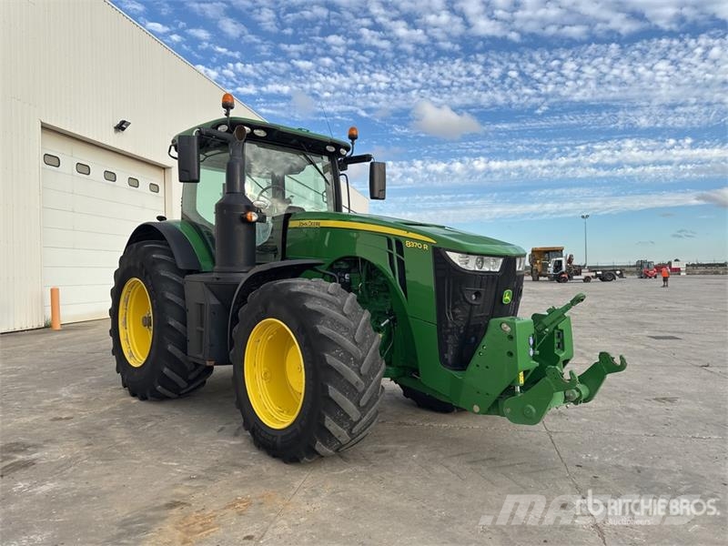 John Deere 8370R 4x4 Tracteur Agricole E23, Autotrac 4WD Trac Tractors